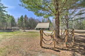 Rural Manistique Home Yard, Near Boat Launch